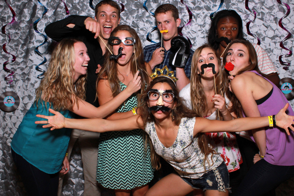 fun photo booth for your party