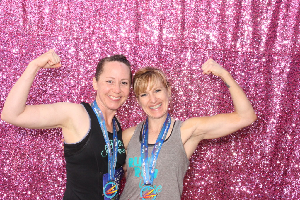 Kaiser Women's Fitness Festival fun with Sacramento photobooth