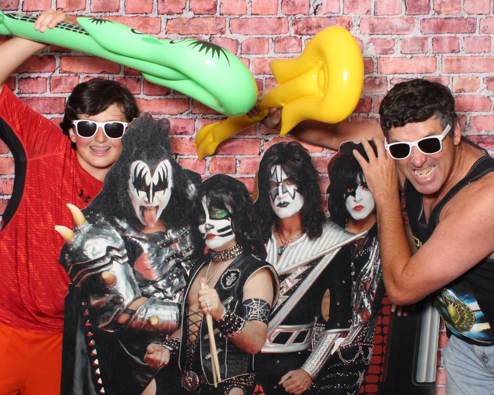 Kiss Standee Photobooth - Giggle and Riot Props